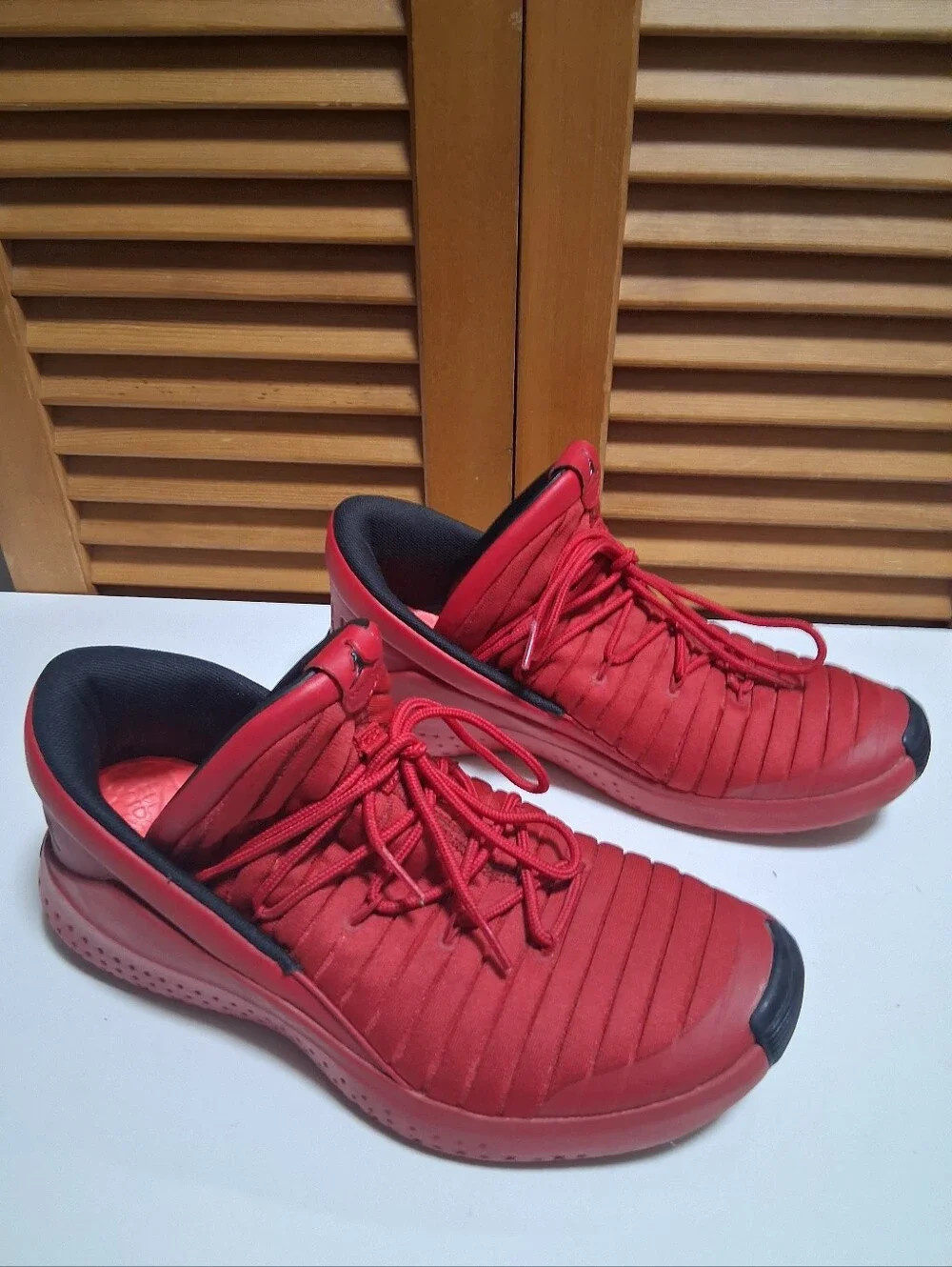 Nike Jordan Flight Luxe Gym Red Black Men's Sneaker * Size: 8.5